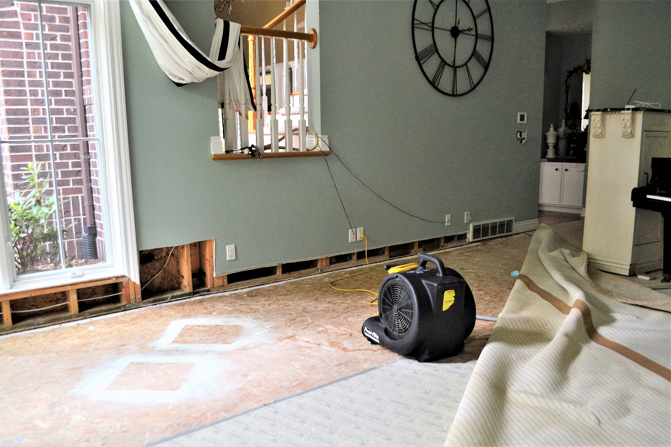 water damage claim